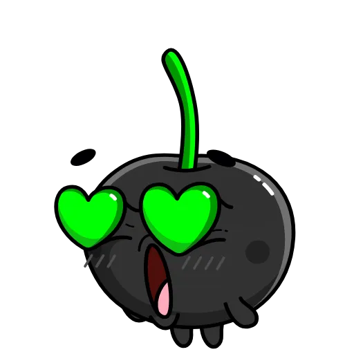 Стикер 20 Cherry Toxic
