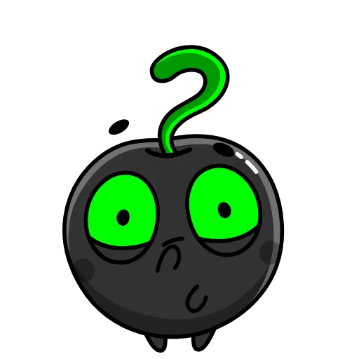 Стикер 14 Cherry Toxic