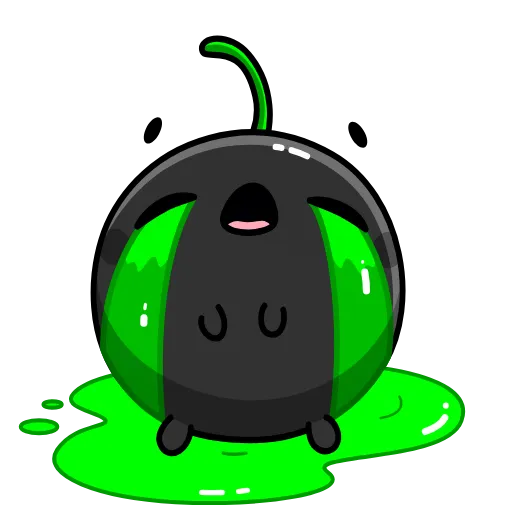 Стикер 17 Cherry Toxic