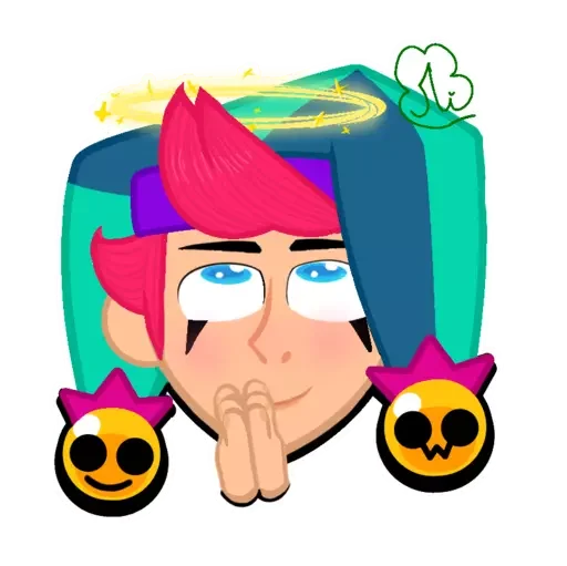 😇 Стикер «Chester & Mandy» для Telegram