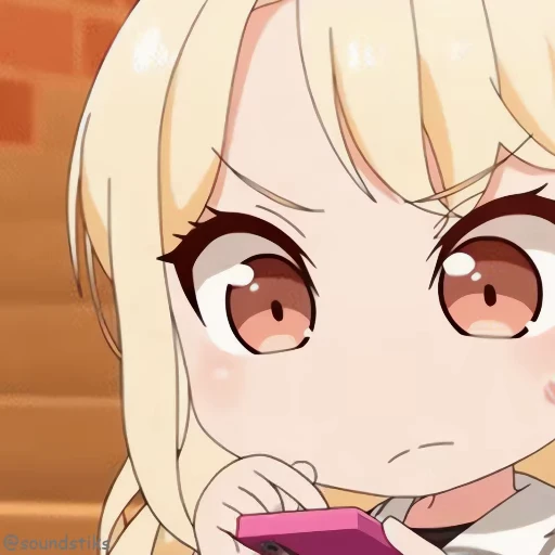👀 Стикер «Chibi anime» для Telegram