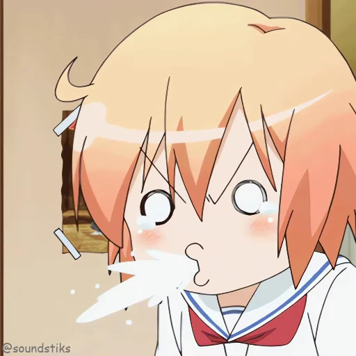 🤣 Стикер «Chibi anime» для Telegram