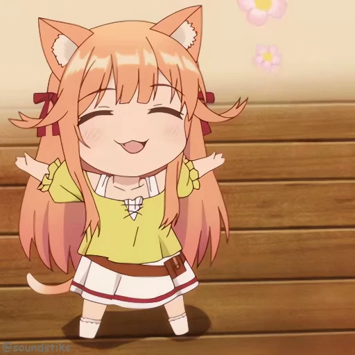 🤗 Стикер «Chibi anime» для Telegram