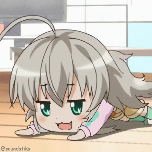 👻 Стикер «Chibi anime» для Telegram