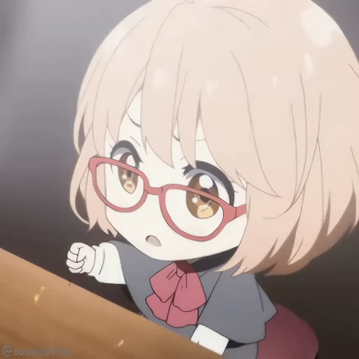 👀 Стикер «Chibi anime» для Telegram