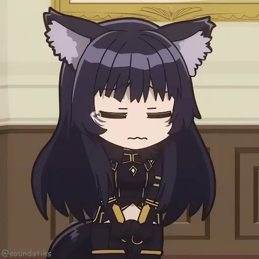 😅 Стикер «Chibi anime» для Telegram