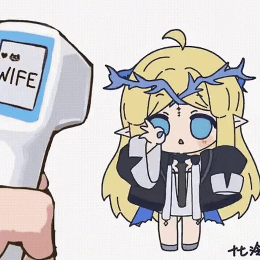👻 Стикер «Chibi anime» для Telegram