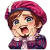 Стикер 38 Chibi Anime The