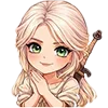 Стикер 13 Chibi Anime The