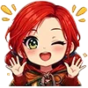 Стикер 32 Chibi Anime The