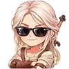 Стикер 14 Chibi Anime The