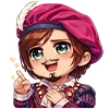 Стикер 40 Chibi Anime The
