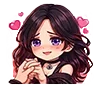 Стикер 18 Chibi Anime The
