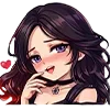 Стикер 17 Chibi Anime The