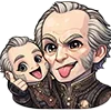 Стикер 55 Chibi Anime The