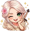 Стикер 9 Chibi Anime The