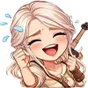 Стикер 16 Chibi Anime The