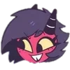 Стикер 21 helluva boss emoji