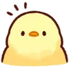 Стикер 21 Cute Chick - цыплёнок