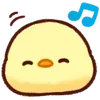 Стикер 8 Cute Chick - цыплёнок