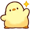 Стикер 27 Cute Chick - цыплёнок