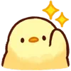 Стикер 23 Cute Chick - цыплёнок