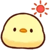 Стикер 11 Cute Chick - цыплёнок