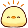 Стикер 2 Cute Chick - цыплёнок