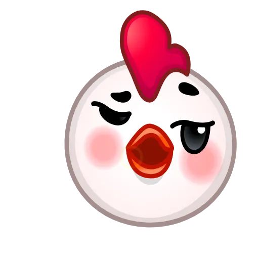 Стикер 22 Chick Emoji
