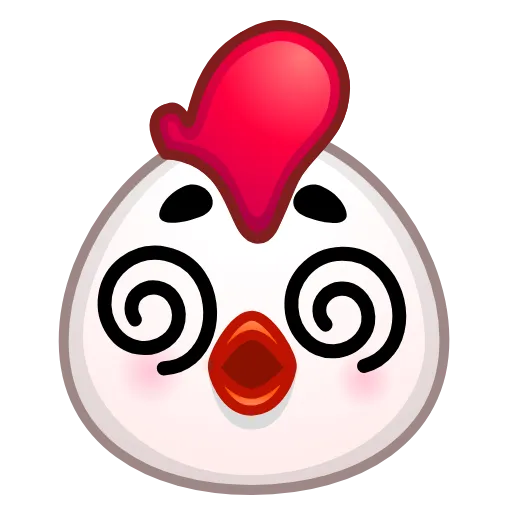 Стикер 18 Chick Emoji