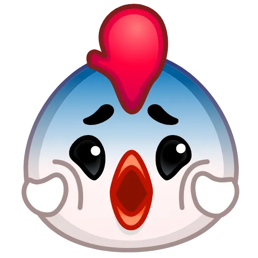 Стикер 16 Chick Emoji