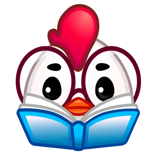 Стикер 35 Chick Emoji
