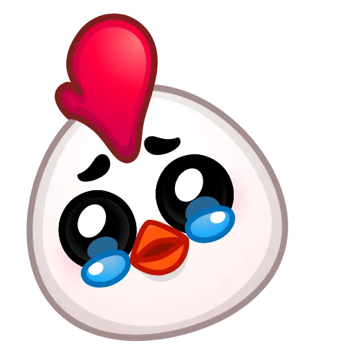 Стикер 2 Chick Emoji