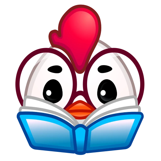 🤓 Стикер «Chick Emoji» для Telegram