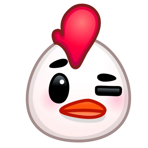 😞 Стикер «Chick Emoji» для Telegram