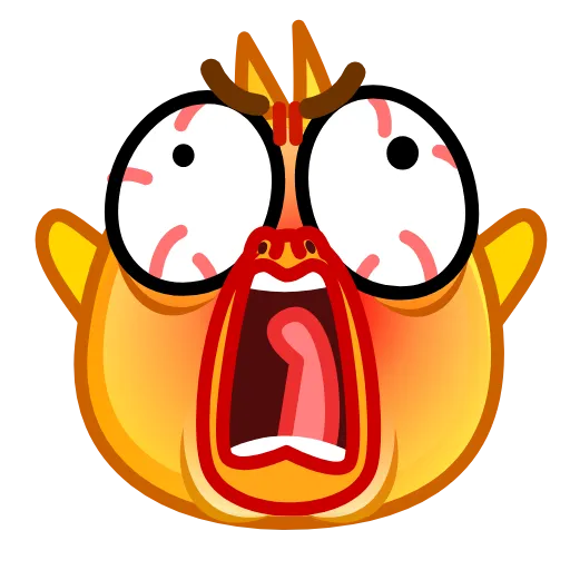 Стикер 20 Chickling Emoji
