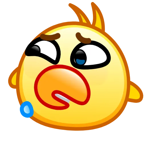 Стикер 2 Chickling Emoji