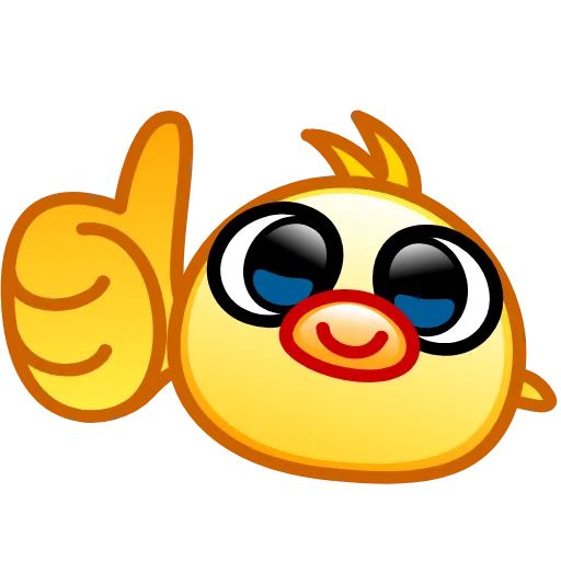 Стикер 24 Chickling Emoji