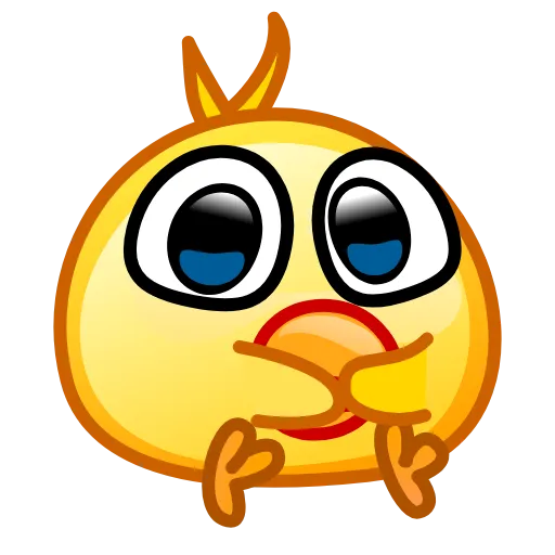 Стикер 3 Chickling Emoji