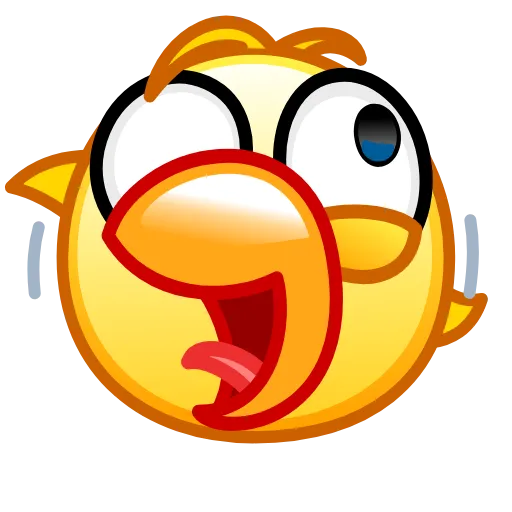 Стикер 8 Chickling Emoji