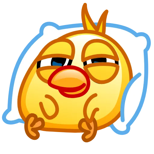 Стикер 19 Chickling Emoji