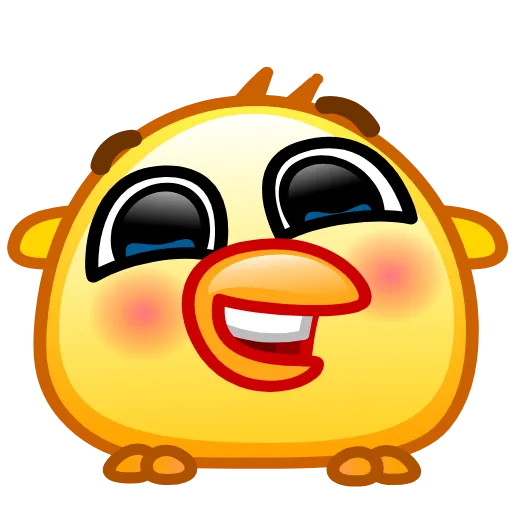 Стикер 6 Chickling Emoji