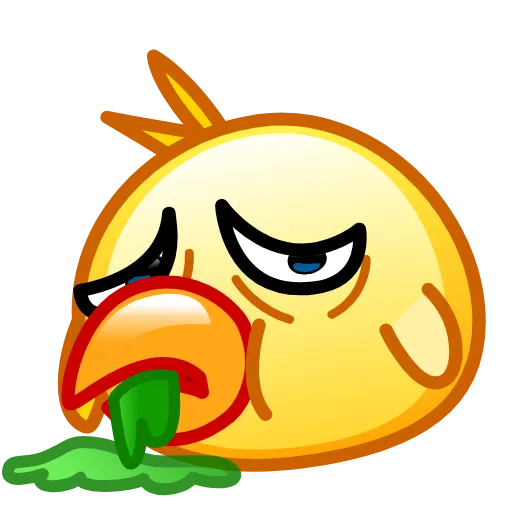 Стикер 11 Chickling Emoji