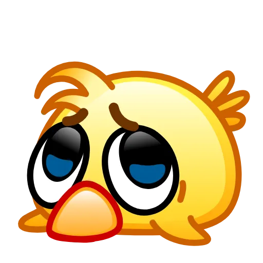 Стикер 22 Chickling Emoji