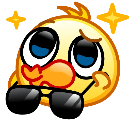 Стикер 14 Chickling Emoji