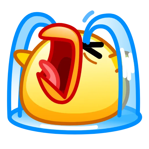 Стикер 15 Chickling Emoji