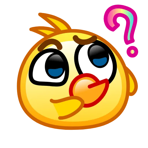 Стикер 50 Chickling Emoji