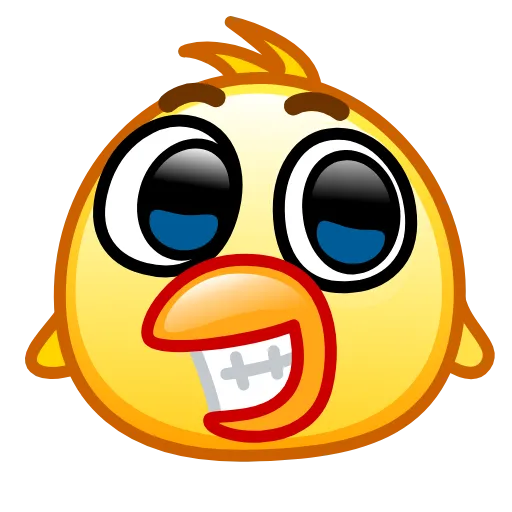 Стикер 5 Chickling Emoji
