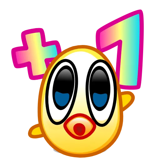 Стикер 40 Chickling Emoji