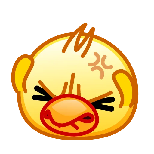 Стикер 43 Chickling Emoji